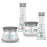 Combo Impact Btx Antifrizz 300 G + Set RICO NANO 3 STEPS - DAILY MAINTENANCE SET FOR HAIR SUBJECTED TO NANOPLASTY, KERATIN TREATMENTS, AND GENERAL STRAIGHTENING