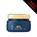 Gold Mask - Baño de Oro Conditioner / Mask  - 300g - 10.58oz - For all hair types, with hyaluronic acid, hydrolyzed keratin for instant strand repair.