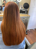 Hair Volume Reducer R-BTX40 Ranbass  - 118ml / 4oz (SMALL) - Result: Hair with shine, nutrition, repair, softness and frizz control + CLARIFYNG SHAMPOO - 118ML / 4FL OZ