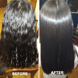 Hair Volume Reducer R-BTX40 Ranbass 17oz + Shampoo Clarifying 17oz - Hair with shine, nutrition, repair, softness and  frizz control.