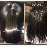 Hair Volume Reducer R-BTX40 Ranbass 17oz + Shampoo Clarifying 17oz - Hair with shine, nutrition, repair, softness and  frizz control.