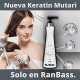 MUTARI PRO HYALURONIC KERATIN FOR ALL TYPES OF HAIR | VOLUME REDUCER | BRAZILIAN KERATIN RUDUCTOR RECONSTRUCTOR | 33.8Fl oz | FORMALDEHIDE FREE