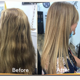 Hair Volume Reducer R-BTX40 Ranbass 17oz + Shampoo Clarifying 17oz - Hair with shine, nutrition, repair, softness and  frizz control.
